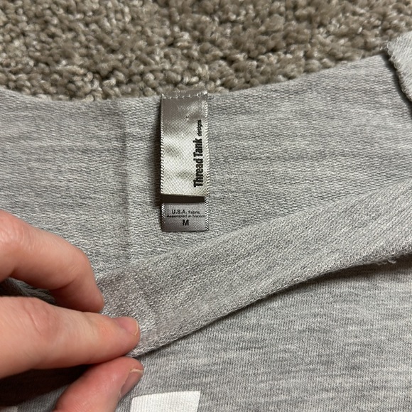 Nurse Sweatshirt Off the Shoulder. Size Medium. GUC. - Picture 2 of 2